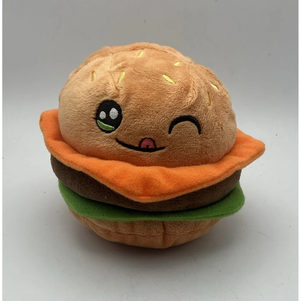 Russ Snackeez Bradley Burger Plush Cheeseburger 5